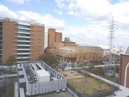 2025年初春の近畿大学東大阪キャンパス